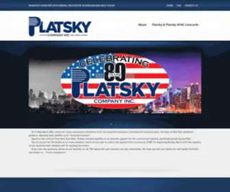 Platsky.com(Representing The Brands You Trust) Screenshot