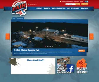 Plattecountyfair.com(Platte County Fair) Screenshot
