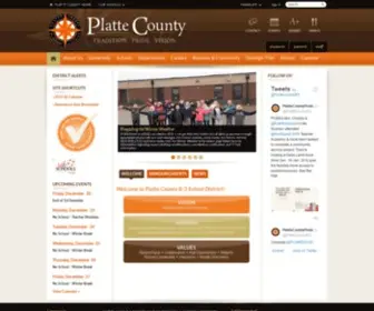 Plattecountyschooldistrict.com(Platte County R) Screenshot