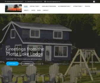 Plattelakelodge.com(Plattelakelodge) Screenshot