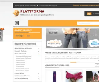 Plattforma.de(Online Shopping & die besten Shopping Angebote auf Plattforma) Screenshot