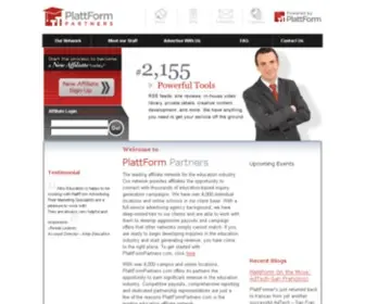 Plattformpartners.com(Plattformpartners) Screenshot