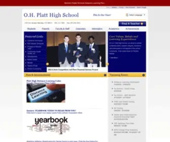 Platths.com(Platt High School) Screenshot