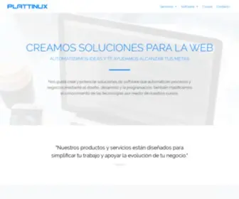 Plattinux.com(Inicio) Screenshot