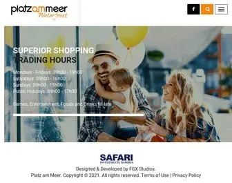 Platzammeer.com.na(Platz am Meer centre) Screenshot