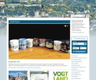 Plauen.de(Stadt Plauen) Screenshot