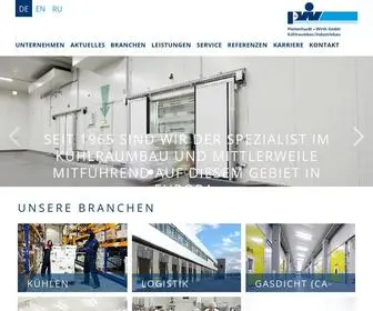 Plawi.de(Kühlraumbau & Industriebau) Screenshot