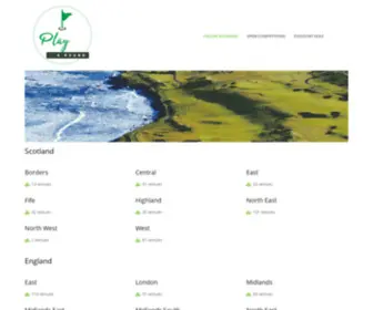 Play-A-Round.com(Golf Online Bookings) Screenshot