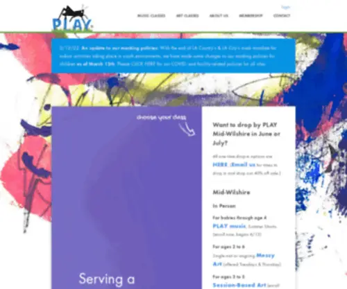 Play-Notes.com(Play Los Angeles) Screenshot
