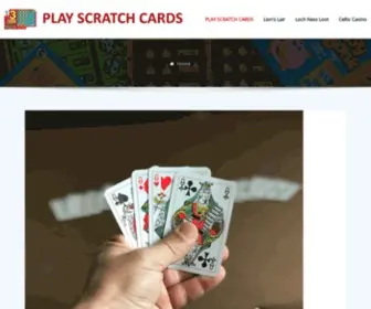 Play-Scratchcards.co.uk(Master the Art of Playing Scratch Cards) Screenshot