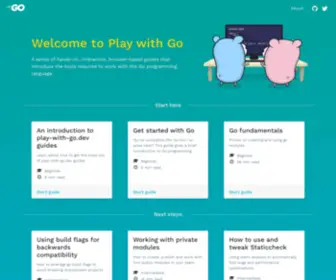 Play-With-GO.dev(Play With GO) Screenshot