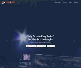 Play2Win.com Screenshot