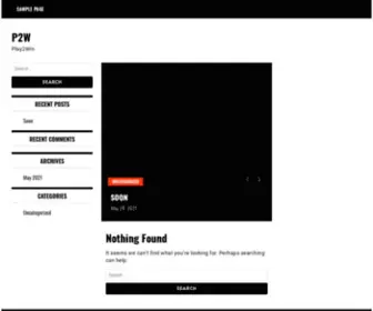 Play2Wingames.com(P2W) Screenshot