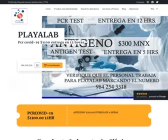 Playa-Lab.com(Playa del Carmen) Screenshot