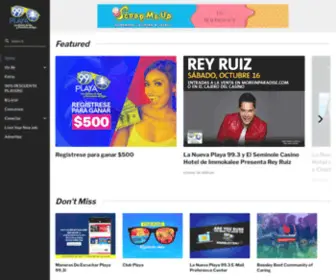 Playa993.com(Playa 99.3) Screenshot