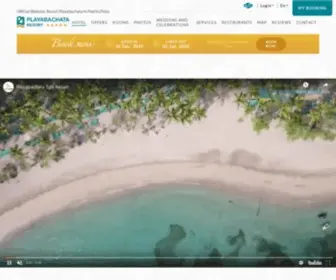 Playabachataresort.com(The Playabachata Resort) Screenshot