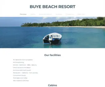 Playabuye.com(Buye Beach Resort) Screenshot