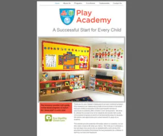 Playacademy.com(Playacademy) Screenshot