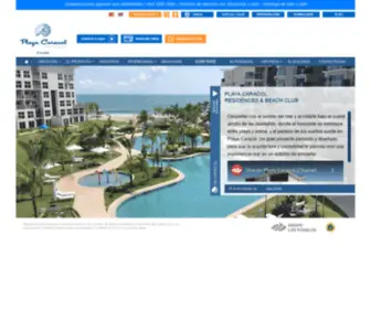 Playacaracol.com.pa(Playa Caracol) Screenshot