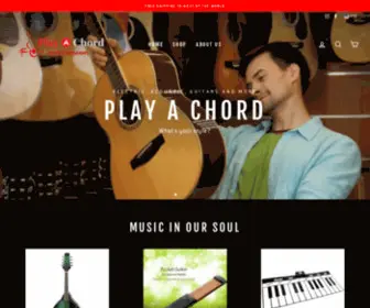 Playachord.com(This store) Screenshot