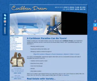 Playadelcarmencaribbeandream.com(The Caribbean Dream) Screenshot