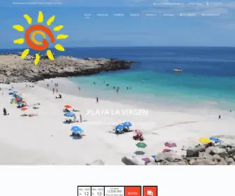 Playalavirgen.cl(Playa La Virgen) Screenshot