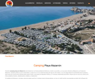 Playamazarron.com(Camping) Screenshot