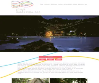 Playamontezuma.net(Costa Rica) Screenshot
