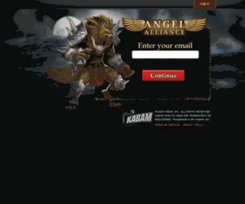 Playangelalliance.com(Angel Alliance) Screenshot