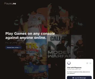 Playarone.com(Playarone, Gaming for everyone) Screenshot