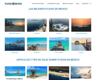 Playasmexico.com.mx(Playas de Mexico) Screenshot