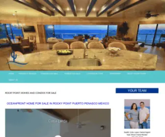 Playasonorarealty.com(Rocky Point Mexico Homes/Condos For Sale) Screenshot