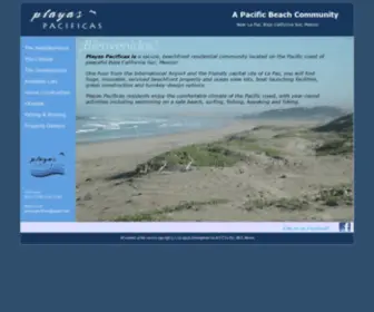 Playaspacificas.com(Playas Pacificas) Screenshot