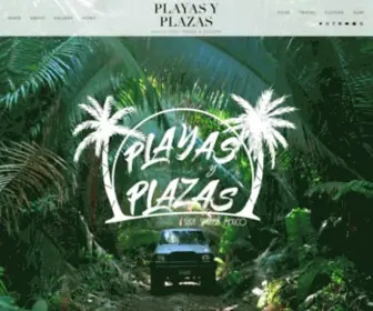 Playasyplazas.com(Playas y Plazas) Screenshot