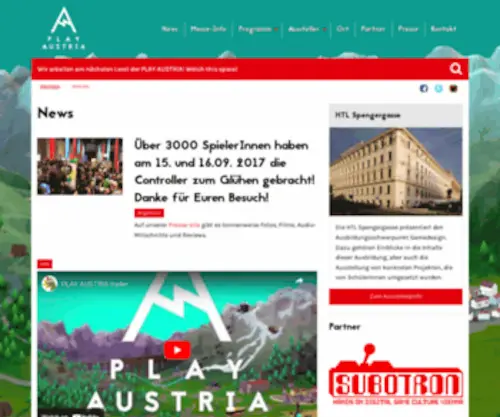 Playaustria.com(PLAY AUSTRIA) Screenshot