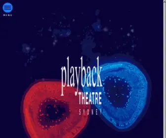 Playbacktheatre.com.au(Playback Theatre Sydney) Screenshot