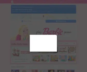 Playbarbiegames.com(Play barbie games) Screenshot