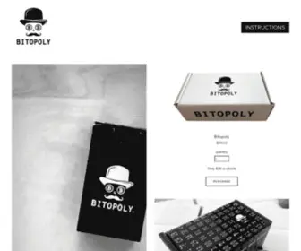 Playbitopoly.com(BITOPOLY) Screenshot