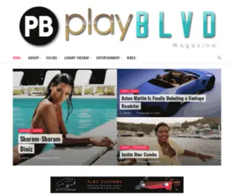 Playblvdmagazine.com(Play Blvd Mag) Screenshot