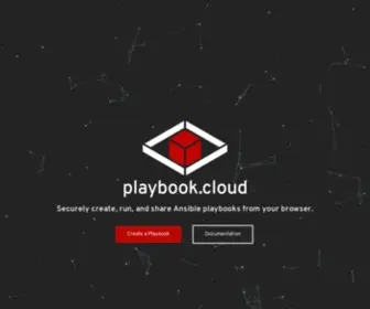 Playbook.cloud(The DevSecOps Automation Platform) Screenshot