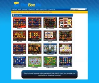 Playbox.me(Online Games) Screenshot