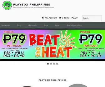 Playboxph.com(Playbox Philippines) Screenshot