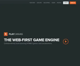 Playcanvas.com(Next generation browser gaming) Screenshot