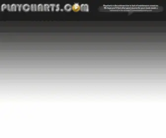 Playcharts.com(Playlist of dance music and songs) Screenshot