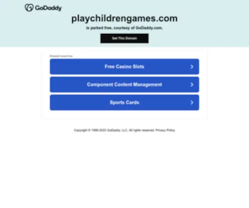 Playchildrengames.com(Play Children Games) Screenshot