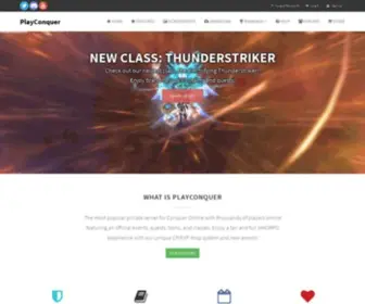 Playconquer.com(Playconquer) Screenshot