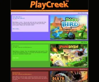 Playcreek.com(Games for iOS) Screenshot