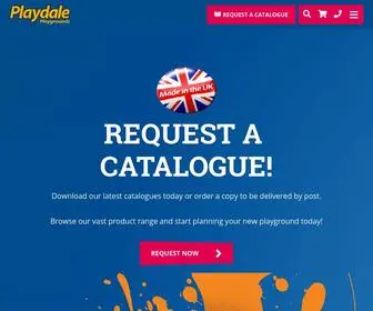Playdale.co.uk(Playground Equipment Made In The UK) Screenshot