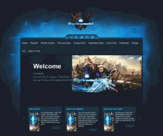 PlaydarkWorld.com(Dark World Online) Screenshot