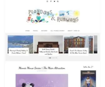 Playdaysandrunways.co.uk(Playdays and Runways) Screenshot